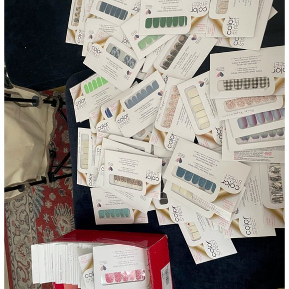 HUGE COLLECTION | 100 COLOR STREET NAIL POLISH STRIPS RETIRED SHADES - Picture 2 of 5